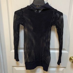 Pink Lipstick fishnet mini dress lingerie